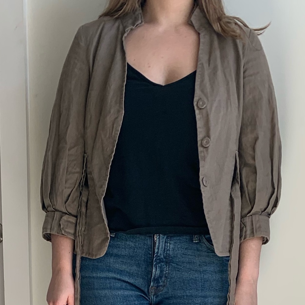 Zara Balloon Sleeve Jacket